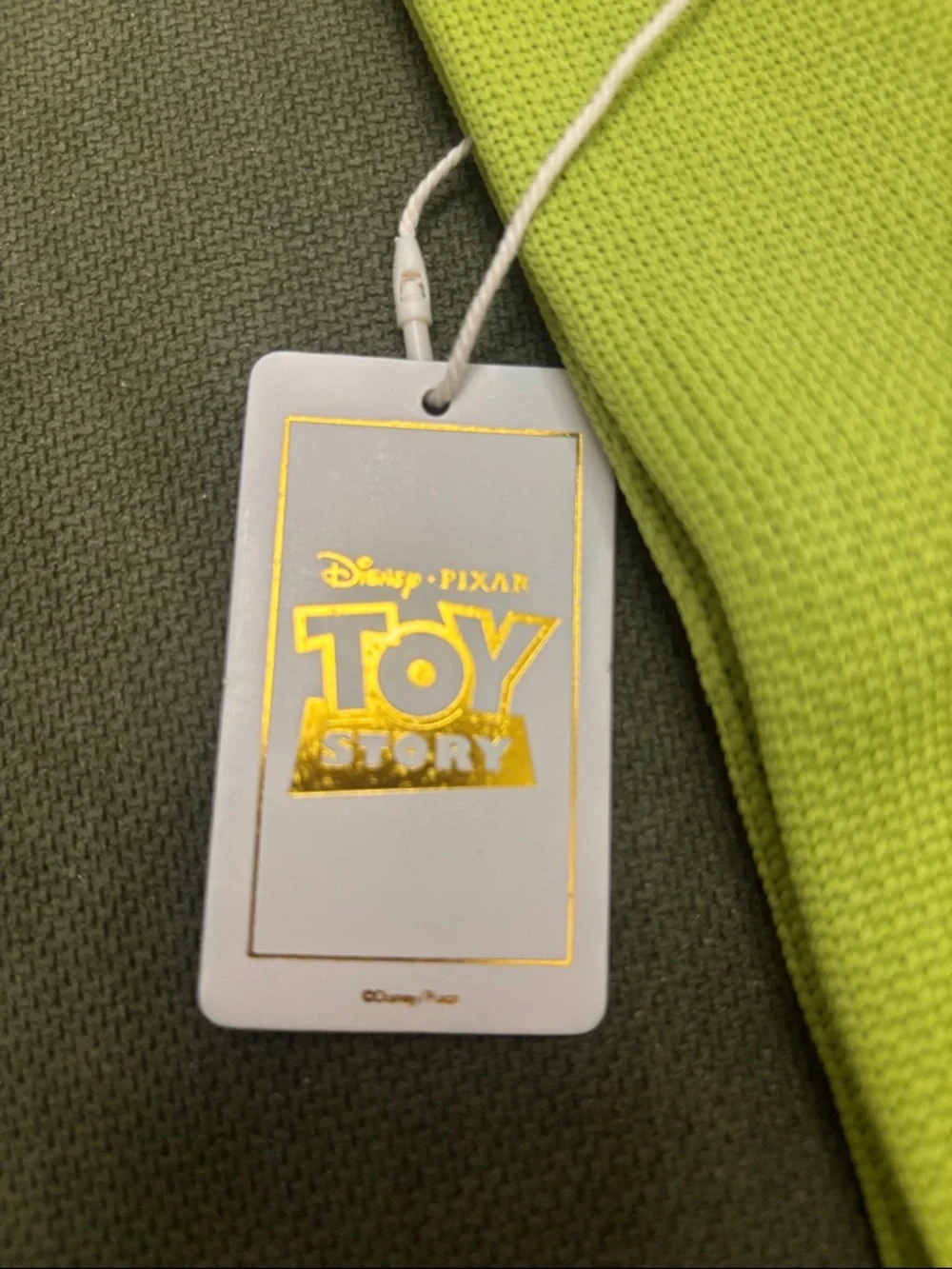 Disney Lime Green Three-Eyed Alien Knit Tote Bag Toy Story